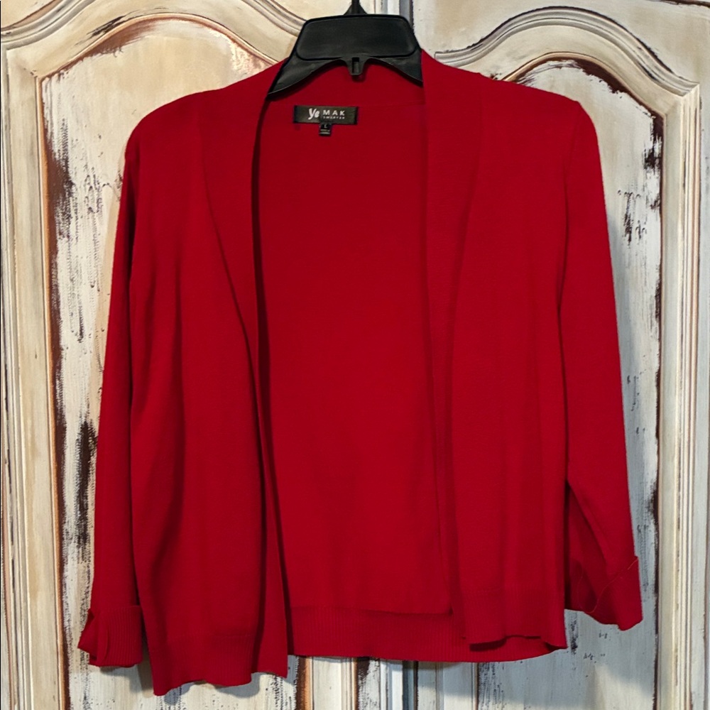 Vince Camuto Vibrant Red Women's Cardigan